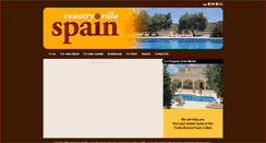 Desktop Screenshot of countryvillaspain.com